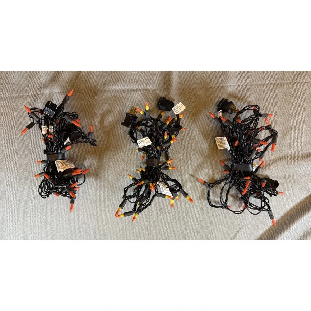 Halloween String Lights 3 Sets 12 Feet Each